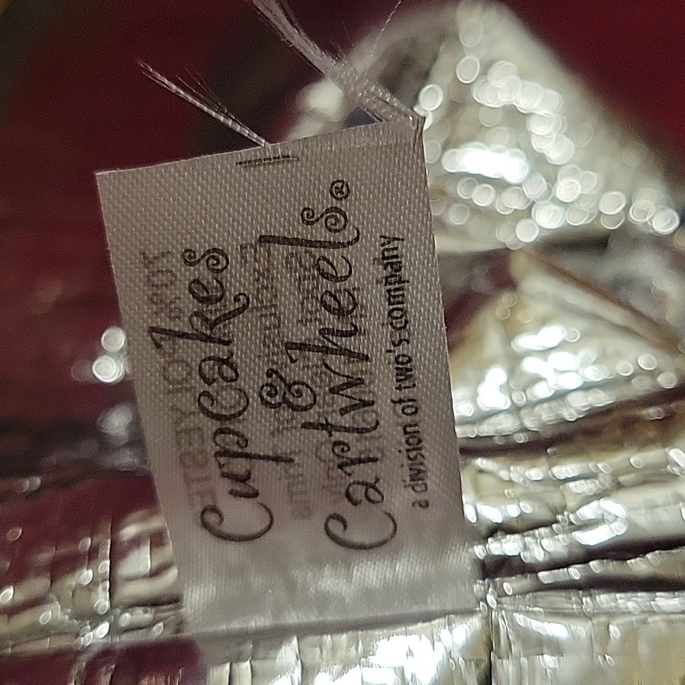 Cupcakes and Cartwheels Good Vibes Only Pink & White  Thermal Lunch Tote - Picture 13 of 14